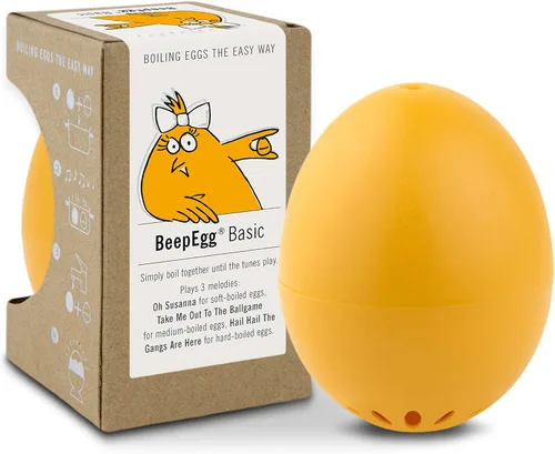 Miniatura 5 de Brainstream Beepegg - Temporizador de huevo básico, rojo
