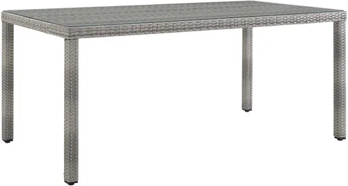 Miniatura 9 de Modway Aura Piece - Juego de mimbre para exteriores, Moderno/Contemporáneo, gris gris