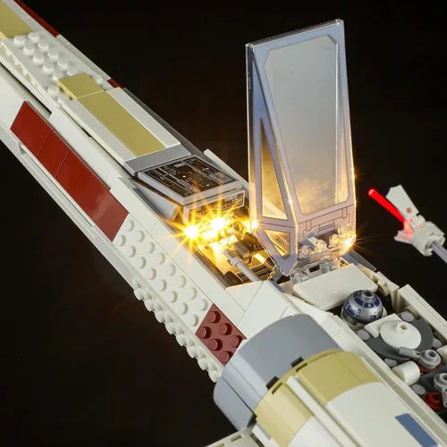 Miniatura 4 de Kit de iluminación LED Briksmax para LEGO-75355 X-Wing Starfighter – Compatible con modelo de bloques de construcción Lego Star Wars – no incluye