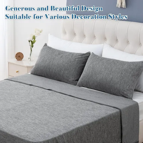 Miniatura 7 de CHOSHOME Fundas de almohada refrescantes con cremallera Fundas de almohada Q-Max > 0.45 con cremallera para personas que duermen con calor, suaves