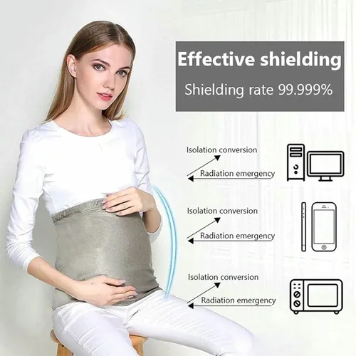 Miniatura 2 de Ropa de maternidad anti-radiación,Escudo de protección de maternidad de seguridad EMF para estático Anti WiFi 5G Escudo anti-radiación ~