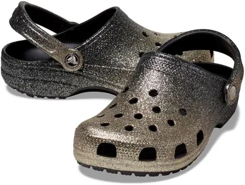 Miniatura 5 de Crocs - Zuecos clásicos con brillantina, unisex para adultos
