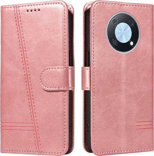 Miniatura 98 de Funda con tapa para Huawei Nova Lite 3, protección de 360 grados, a prueba de golpes, de piel sintética, con función atril y 3 ranuras