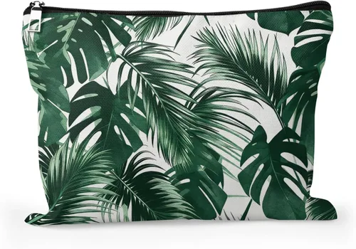 Miniatura 10 de Bolsa de maquillaje para mujer, Corazones de cactus de alpaca