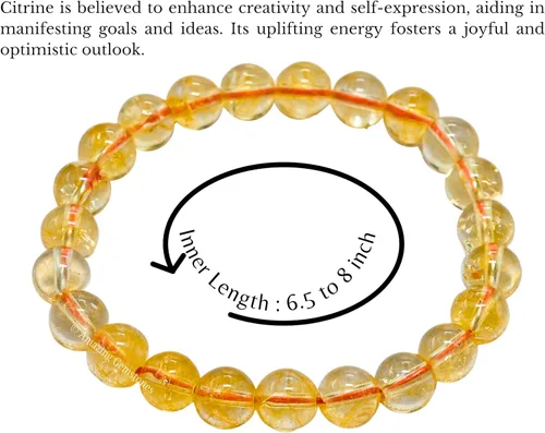 Miniatura 733 de Amazing Gemstone Pulsera de cristal para mujeres y hombres, pulsera de cristal curativo de protección, pulsera elástica con cuentas de piedras