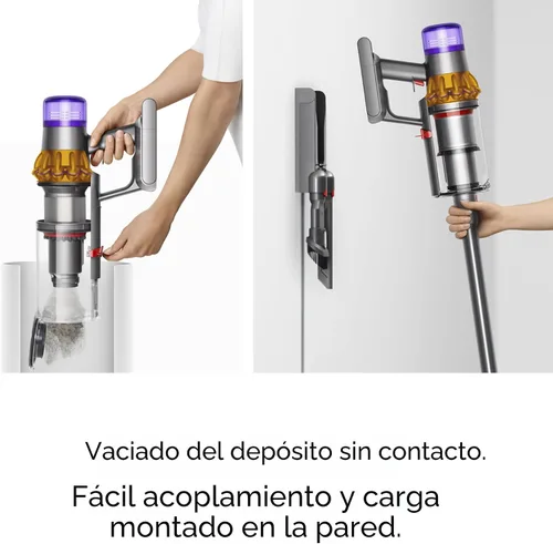 Miniatura 9 de Dyson V15 Detect - Aspiradora inalámbrica (amarillo/níquel)