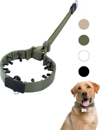 Miniatura 10 de SVD.PET Collar de punta para perro para entrenamiento sin tirones, hebilla de liberación rápida ajustable para perros pequeños, medianos y grandes