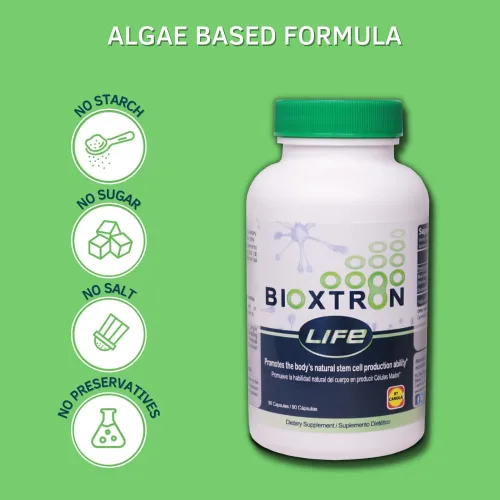 Miniatura 5 de Bioxtron Life AFA Suplemento de células madre - Articulaciones, músculos, apoyo inmunológico, energía - 90 cápsulas
