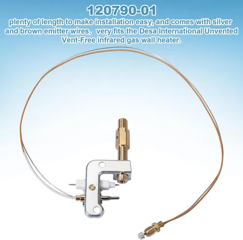 Miniatura 6 de Aillsa Calentador de gas Pilot ODS 120630-01 para calentadores de pared de gas natural sin ventilación por DESA Dyna Glo Propane Heater Glo- Warm