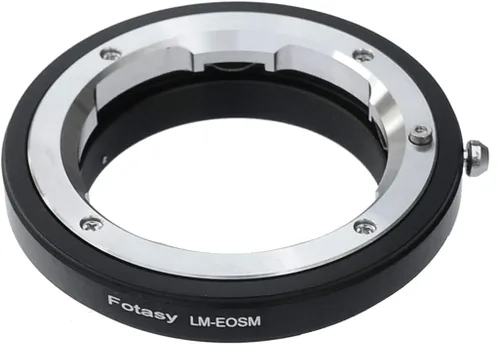 Miniatura 4 de Fotasy Adaptador de montura C de 0.630 in a Canon EF-M de montura C, montaje en C EFM, adaptador EOS M de montaje C, compatible con lente de montaje