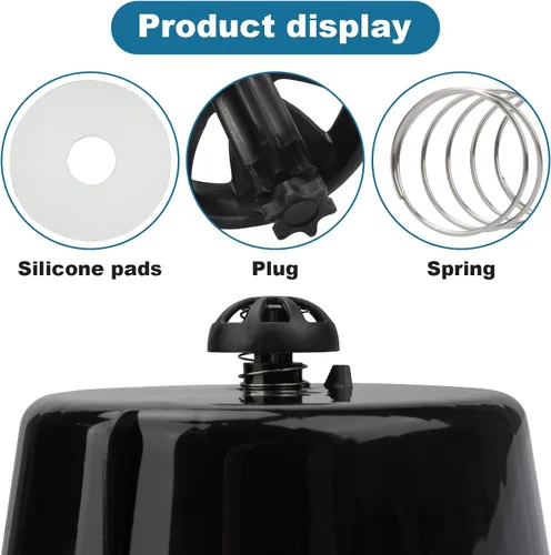 Miniatura 3 de Showingo Kit de tapón de repuesto para máquina de café con resorte inferior compatible con Mr. Coffee 112435-000-000 185774-000-000 Hamilton