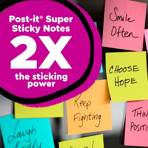Miniatura 3 de Notas superadhesivas de la marca Post-it, 5 x 8 in., Rio de Janeiro Collection