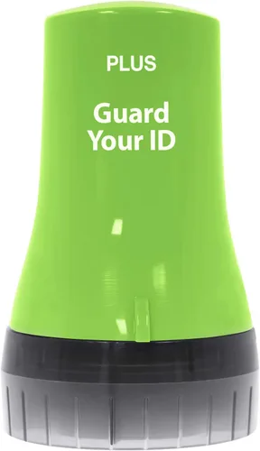 Miniatura 9 de Guard Your ID Wide Advanced Roller 2.0 - Sello de seguridad para prevención de robo de identidad, color verde