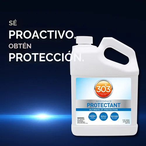 Miniatura 5 de Protector de vinilo 303 (30302) Protector UV en aerosol para vinilo, plástico, caucho, fibra de vidrio, y más Proporciona protección UV mientras