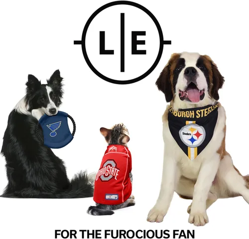 Miniatura 5 de Littlearth Bandana unisex NCAA para mascotas, reversible Color del