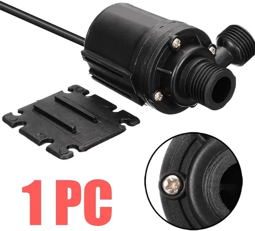 Miniatura 5 de 800L/H 16.4 ft DC 24V Bomba de agua sin escobillas Motor sin escobillas Bomba de agua de circulación de agua 1/2 "rosca macho sumergibles Bombas