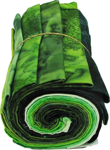 Miniatura 4 de Hoffman Batik 1895 Acuarela Fat Quarter Bundle 12pcs Tierra