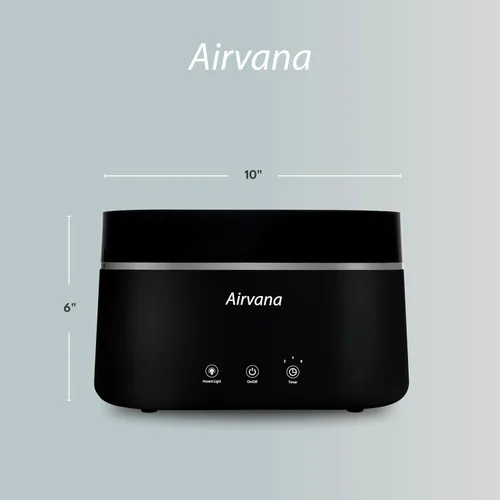 Miniatura 4 de AquaFlame Humidificador ultrasónico (0.75 litros) - Humidificador con tecnología de vibración con difusor de aceite esencial - Diseño de mesa