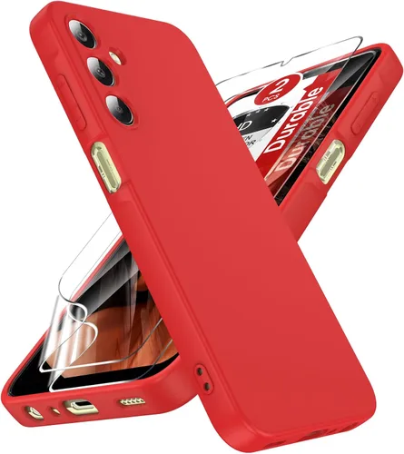 Miniatura 33 de LeYi Funda para Motorola Moto G Play 4G 2024: Funda para Moto G Play 4G 2024 con funda delgada y antiarañazos, silicona líquida a prueba de golpes