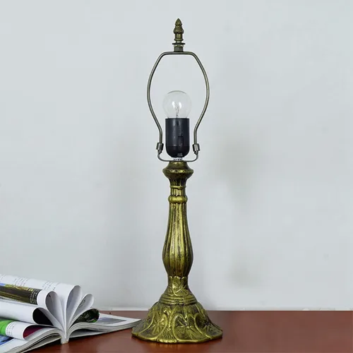 Miniatura 6 de Tiffany - Lámpara de vitral, tulipán rosa, lámpara de mesa para dormitorio, lámpara de escritorio de lectura, luz para mesita de noche, sala