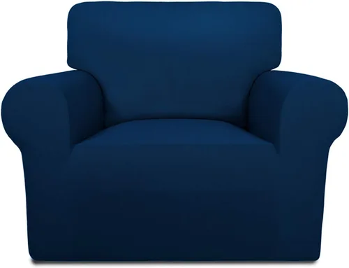 Miniatura 55 de PureFit - Funda superelástica con bolsillo p/protección de sofá/sillón - Suave cubierta de elastano antideslizante, lavable, c/base elástica, apta