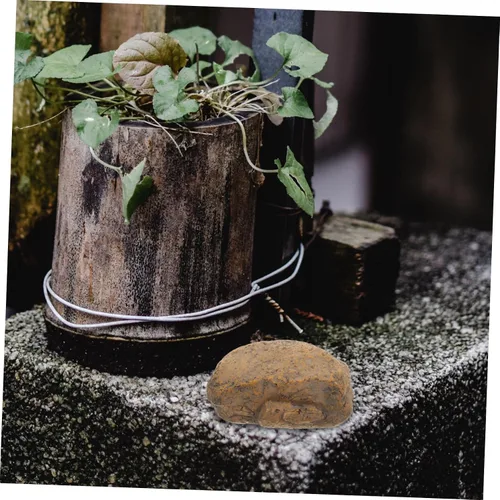 Miniatura 5 de Uonlytech Caja de almacenamiento de llaves oculta de piedra sintética realista, para exteriores, para guardar llaves de jardín y artículos pequeños