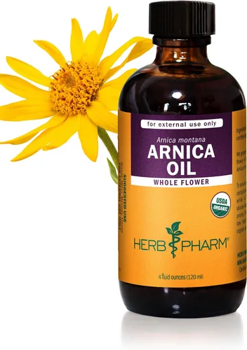 Miniatura 8 de Herb Pharm Aceite Orgánico Certificado, Árnica, 1 Fl Oz