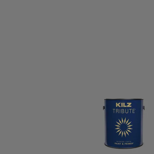 Miniatura 91 de KILZ TRIBUTE Pintura e imprimación, para interiores, semibrillante, Vintage Indigo, 1 galón Índigo Victoria