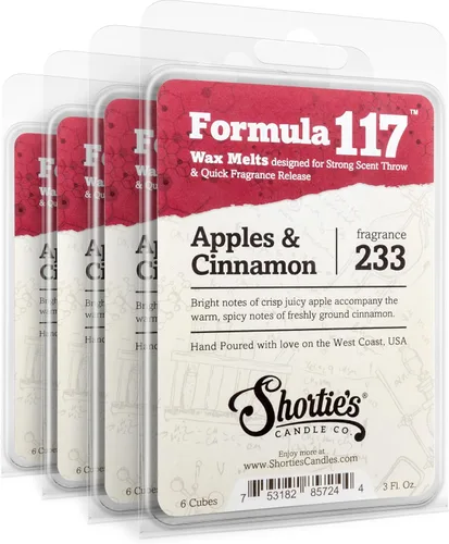 Miniatura 9 de Shortie's Candle Company Apple Harvest Wax Melts - Paquete a granel, fórmula 117-4 barras altamente perfumadas, hechas con aceites naturales