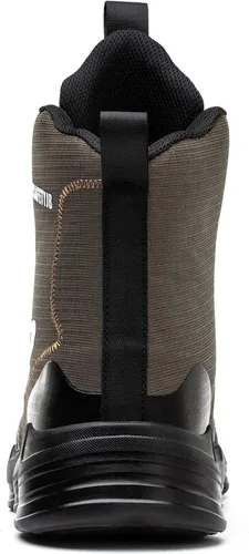 Miniatura 3 de ORISTACO Botas de tenis con punta de acero, transpirables, ligeras, atléticas, para el trabajo