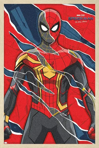 Miniatura 5 de Trends International Marvel Spider-Man: No Way Home - Póster de pared triturado, 22.4 pulgadas de largo x 14.7 W, versión premium sin marco