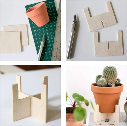 Miniatura 7 de CRAFTIFF Hojas de madera de balsa piezas de madera finas sin terminar para manualidades de 1/16 de grosor, 12 x 4 pulgadas, paquete de 6