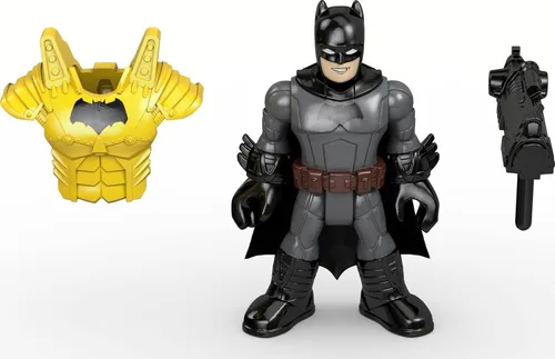 Miniatura 5 de Fisher-Price Imaginext Scooby-Doo Transforming Mystery Machine, DC Super Friends Batmobile, Multicolor