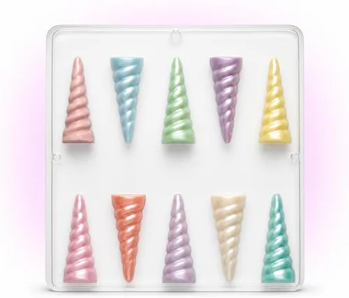 Miniatura 5 de Molde de caramelo de chocolate con cuerno de unicornio 1351
