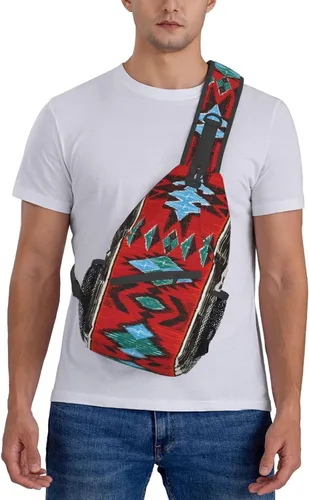 Miniatura 2 de COFEIYISI Mochila cruzada unisex para hombres y mujeres, bolsa de pecho casual, mochila de hombro, mochila deportiva para viajes, senderismo