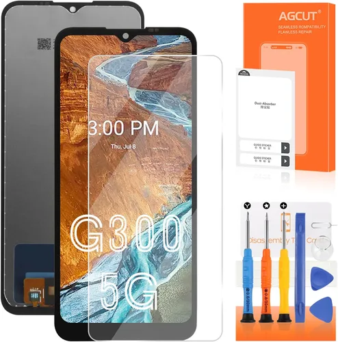 AGCUT Reemplazo de pantalla para Nokia G300 5G TA-1374 N1374DL 6.52 "Pantalla LCD táctil digitalizador pieza de repuesto