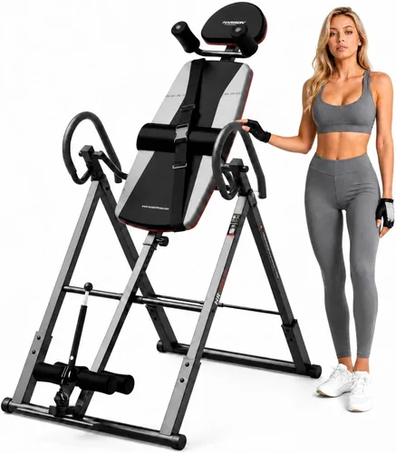 Miniatura 9 de HARISON Inversion Table for Back Pain Relief - Decompression Back Stretcher, 350LBS Capacity Strength Training Inversion Equipment, Decompression