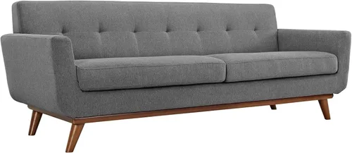 Modway Engage - Sillón de madera Gris Expectativa
