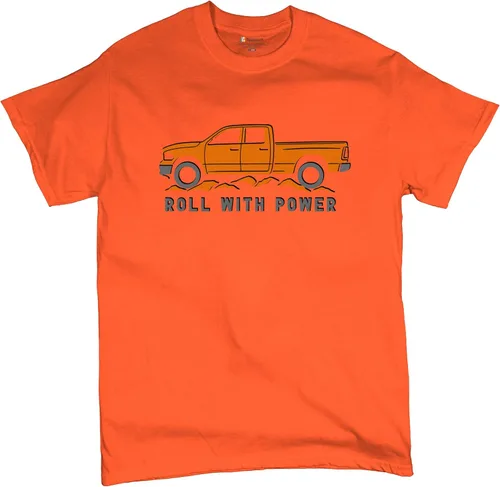 Miniatura 14 de Tee Hunt Camisetas gráficas y camisetas sin mangas para hombre Roll with Power Pickup Truck