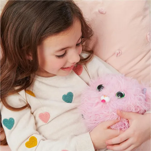 Miniatura 6 de WHAT THE FLUFF?, Purr 'n Fluff, juguete interactivo sorpresa con más de 100 sonidos y reacciones, juguetes para niños para niñas de 5 años