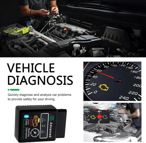 Miniatura 5 de Herramienta de Diagnóstico Bluetooth OBD2 para Automóvil, Dispositivo Inalámbrico para Reiniciar y Borrar Códigos de Falla, Escáner que Elimina