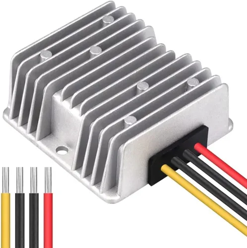 Miniatura 9 de Convertidor reductor de voltaje de 36 V 48 V CC baja a 24 V 10 A 240 W, fuente de alimentación CC/CC de transformador buck, a prueba de agua