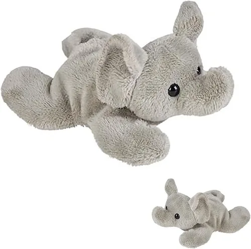 Miniatura 21 de The Dreidel Company Peluche T-Rexs Mighty Mights, relleno de felpa de 3.5 pulgadas, juguetes de animales súper suaves y tiernos, decoraciones