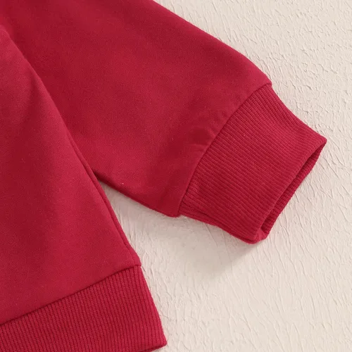 Miniatura 26 de Adobabirl Conjunto de sudadera y pantalones de Halloween para bebé, sudadera y pantalones con parche de calabaza para Halloween, otoño, ropa de bebé