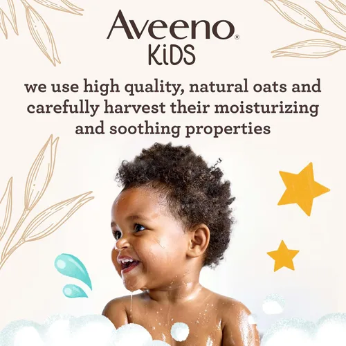 Miniatura 4 de Aveeno Kids Baño de Burbujas para Piel Sensible 19.2 Onzas