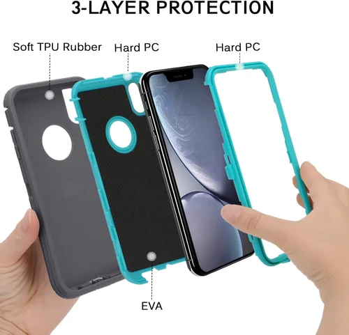Miniatura 4 de MAXCURY Defender - Carcasa para iPhone XR