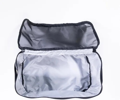 Miniatura 14 de VanEssential Cubo de embalaje con parte superior de malla transparente XS - Gris carbón