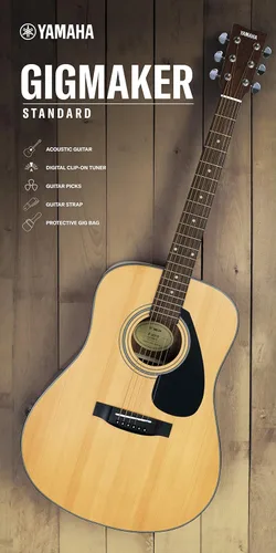 Miniatura 2 de Yamaha F325A guitarra acústica o eléctrica, Natural