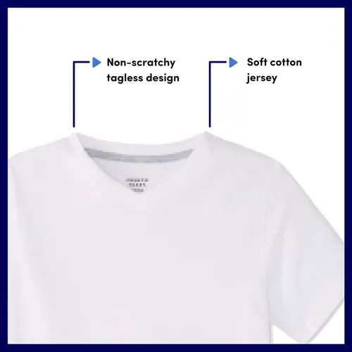 Miniatura 3 de French Toast Camiseta de manga corta con cuello en V