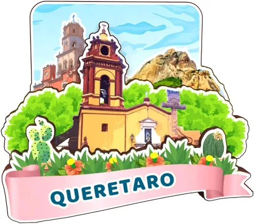 Miniatura 20 de Isla Mujeres Mexico - Imán de madera para nevera, colección 3D, madera 3D, hecho a mano, recuerdos de la ciudad, imán para nevera, decoración